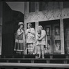 Ruth Kobart, Jack Gilford and David Burns in the 1962 stage production of A Funny Thing Happened on the Way to the Forum