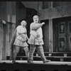 David Burns and Zero Mostel in the 1962 stage production A Funny Thing Happened on the Way to the Forum