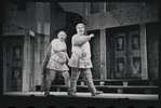 David Burns and Zero Mostel in the 1962 stage production A Funny Thing Happened on the Way to the Forum