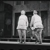 David Burns and Zero Mostel in the 1962 stage production A Funny Thing Happened on the Way to the Forum