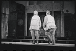 David Burns and Zero Mostel in the 1962 stage production A Funny Thing Happened on the Way to the Forum