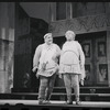 Zero Mostel and David Burns in the 1962 stage production A Funny Thing Happened on the Way to the Forum