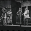 Raymond Walburn, Zero Mostel and unidentified others in the 1962 stage production A Funny Thing Happened on the Way to the Forum