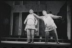 David Burns and Zero Mostel in the 1962 stage production A Funny Thing Happened on the Way to the Forum