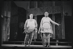 Zero Mostel and David Burns in the 1962 stage production A Funny Thing Happened on the Way to the Forum
