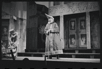 Raymond Walburn and unidentified in the 1962 stage production A Funny Thing Happened on the Way to the Forum