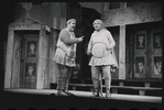Zero Mostel and David Burns in the 1962 stage production A Funny Thing Happened on the Way to the Forum