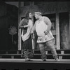 John Carradine, Zero Mostel, and Patrick Fox in the 1962 stage production of A Funny Thing Happened on the Way to the Forum
