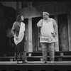 John Carradine, Zero Mostel, and Patrick Fox in the 1962 stage production of A Funny Thing Happened on the Way to the Forum