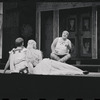 Patrick Fox, Karen Black, and Zero Mostel in the 1962 stage production of A Funny Thing Happened on the Way to the Forum
