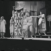 Myrna White, John Carradine and unidentified others in the 1962 stage production A Funny Thing Happened on the Way to the Forum