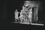 Myrna White and unidentified others in the 1962 stage production A Funny Thing Happened on the Way to the Forum