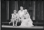 Patrick Fox, Zero Mostel, and Karen Black in the 1962 stage production A Funny Thing Happened on the Way to the Forum
