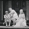 Patrick Fox, Zero Mostel, and Karen Black in the 1962 stage production A Funny Thing Happened on the Way to the Forum