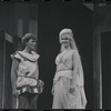 Patrick Fox and Karen Black in the 1962 stage production A Funny Thing Happened on the Way to the Forum