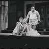 Patrick Fox, Karen Black, and Zero Mostel in the 1962 stage production A Funny Thing Happened on the Way to the Forum