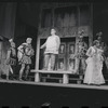David Burns, Ruth Kobart, Ron Holgate, Zero Mostel, Jack Gilford, Raymond Walburn and unidentified others in the 1962 stage production A Funny Thing Happened on the Way to the Forum