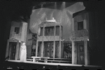 Karen Black and Patrick Fox in the 1962 stage production A Funny Thing Happened on the Way to the Forum