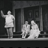 Zero Mostel, Patrick Fox, and Karen Black in the 1962 stage production A Funny Thing Happened on the Way to the Forum