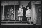 Patrick Fox, Jack Gilford, and Zero Mostel in the 1962 stage production A Funny Thing Happened on the Way to the Forum