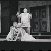 Patrick Fox, Karen Black, and Zero Mostel in the 1962 stage production A Funny Thing Happened on the Way to the Forum