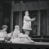 Patrick Fox, Karen Black, and Zero Mostel in the 1962 stage production A Funny Thing Happened on the Way to the Forum