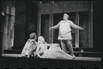 Patrick Fox, Karen Black, and Zero Mostel in the 1962 stage production A Funny Thing Happened on the Way to the Forum