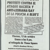 DEMONSTRATE!/¡MANIFESTATION! (ivory)