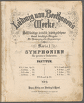 Beethoven. Symphonies, no. 9, op. 125, D minor