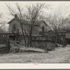 Part of the farmyard of W.H. Cox. Farm owner-operated, one hundred and twenty-four acres, of which sixty are tillable. Clearcreek Township, Iowa