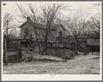 Part of the farmyard of W.H. Cox. Farm owner-operated, one hundred and twenty-four acres, of which sixty are tillable. Clearcreek Township, Iowa