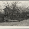 Part of the farmyard of W.H. Cox. Farm owner-operated, one hundred and twenty-four acres, of which sixty are tillable. Clearcreek Township, Iowa