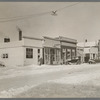 Main street of Dickens, Iowa