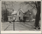 The home on the Levi Mills farm near Spencer, Iowa. Before this farm was rented to Mills this year it was owner-operated. Farm is eighty acres. The owner built up this farm by diversified farming, especially with hogs. Tenant rents on crop share lease