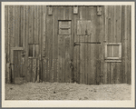 Detail of barn on Al Richard's place near Wallingford, Iowa. Owned by absentee owner. No repair on barn in twenty years