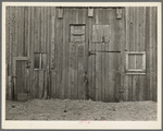 Detail of barn on Al Richard's place near Wallingford, Iowa. Owned by absentee owner. No repair on barn in twenty years