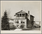 House on farm of J.E. Herbandson, owner-operator. Farm under heavy mortgage. Near Estherville, Iowa