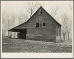 Building on Elmer Nelson farm near Wallingford, Iowa. This farm is owned by a loan company