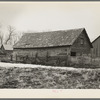 Farm buildings on Al Richards Farm near Wallingford, Iowa. This farm is owned by an absentee owner