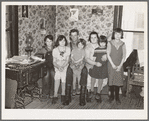 Edgar Allen, wife, and children. They are tenants of private party on one hundred sixty acre farm near Milford, Iowa. Crop share lease, two-fifths of all crops and two hundred dollars rent. This is an extreme case of poverty in northwest Iowa