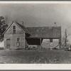 House of Ellison Parks on eighty acre farm which he rents from a loan company. He has applied for Resettlement Administration grant