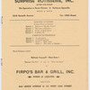 Synopsis of scenes and intermission time from the theater program for the American Negro Theatre production of "Natural Man" 
