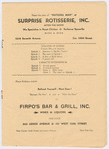 Synopsis of scenes and intermission time from the theater program for the American Negro Theatre production of "Natural Man" 