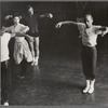 Jerome Robbins rehearses dancers for West Side Story