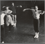 Jerome Robbins rehearses dancers for West Side Story
