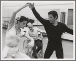 Jerome Robbins rehearsing dancers for In the Night