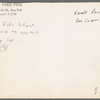 Rex Cooper and Harold Lang