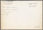 Rex Cooper and Harold Lang