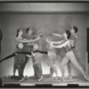 Dancers including Todd Bolender, Tanaquil Le Clercq, Herbert Bliss, and Melissa Hayden