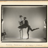 Tanaquil Le Clercq and Jerome Robbins in Bourée Fantasque